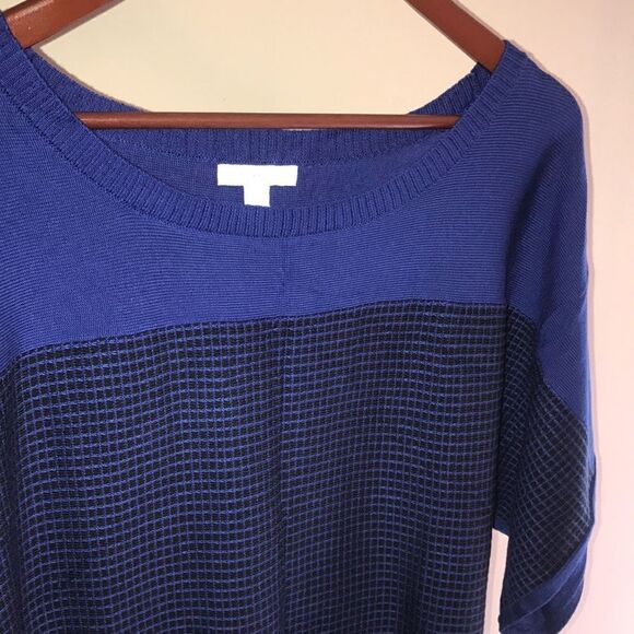 New York & Co Scoop Neck Sweater Blouse - Size MED - Picture 1 of 6